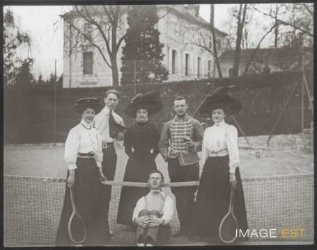 Joueurs de tennis (Malzéville)